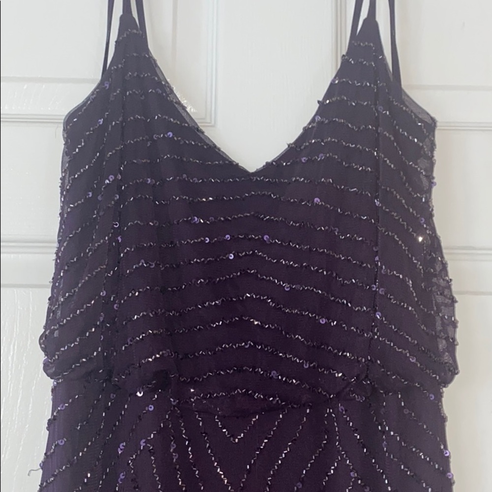 Adrianna Papell beaded dress